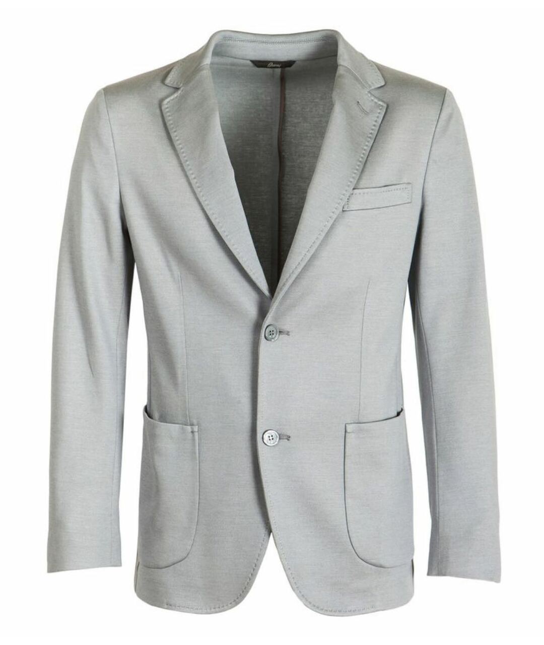 BRIONI Серый шелковый пиджак, фото 1