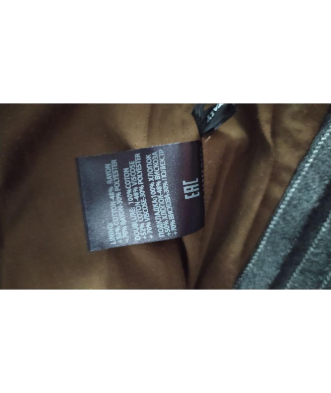 HAIDER ACKERMANN Серый шерстяной пиджак, фото 9