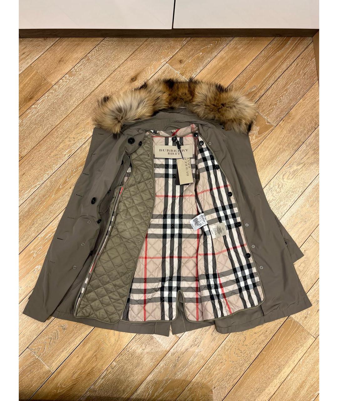 Burberry brit shop parka womens