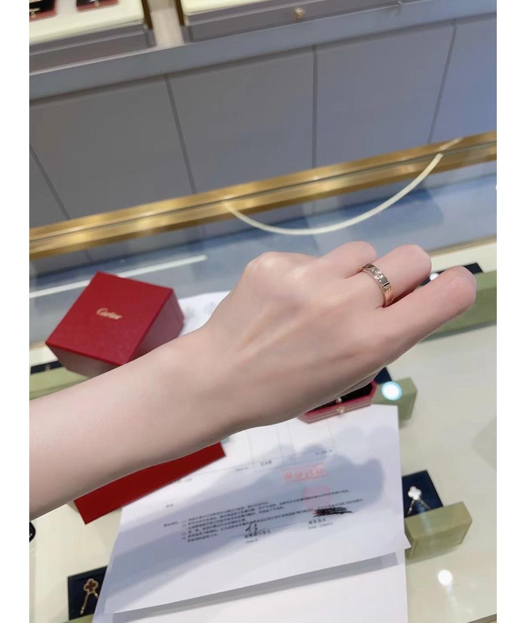 CARTIER Золотое кольцо из розового золота, фото 4
