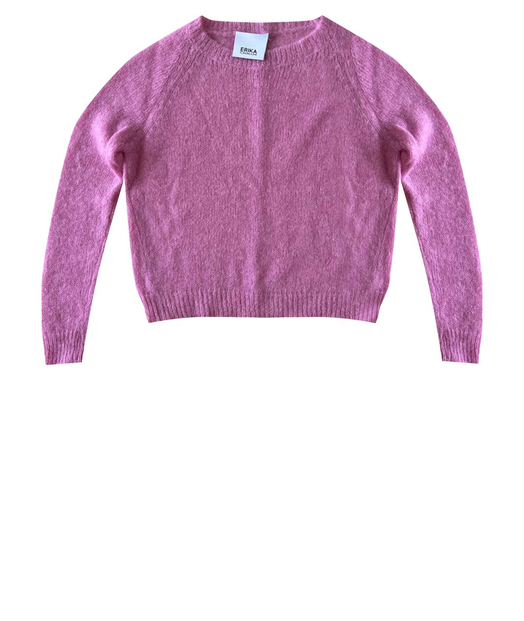 ERIKA CAVALLINI Розовый шерстяной джемпер / свитер, фото 1