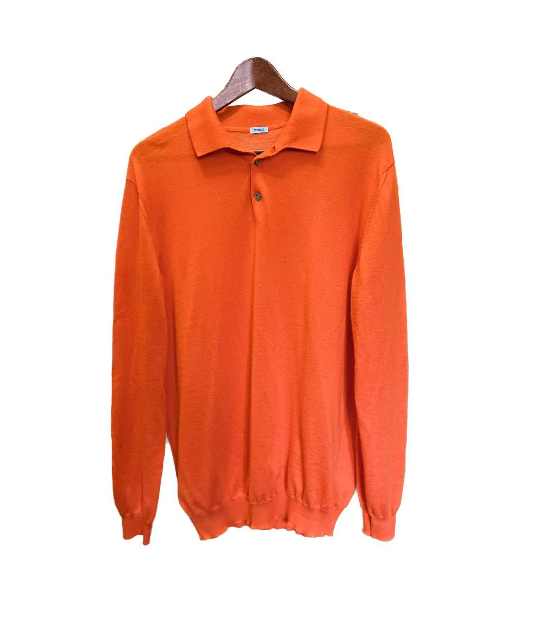 MALO Оранжевый кашемировый джемпер / свитер, фото 5