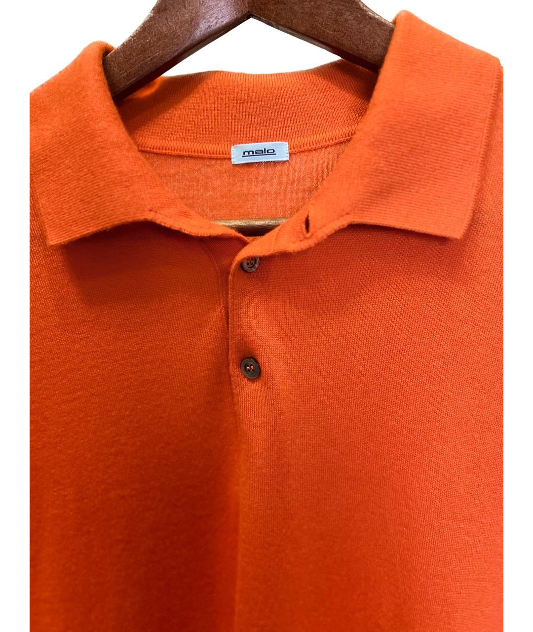 MALO Оранжевый кашемировый джемпер / свитер, фото 3
