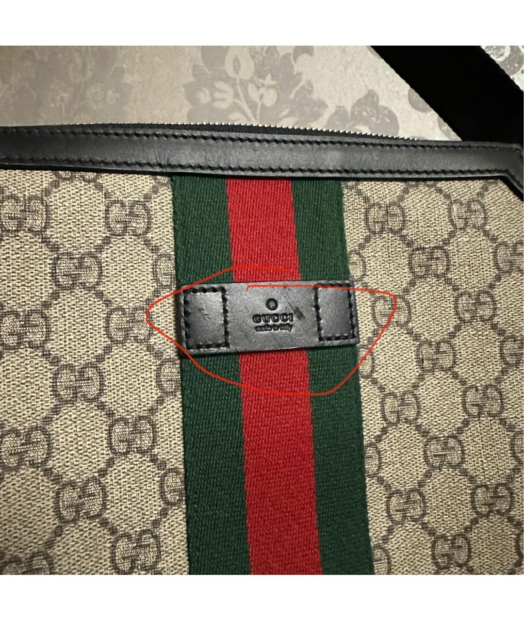 GUCCI Бежевая сумка на плечо, фото 5