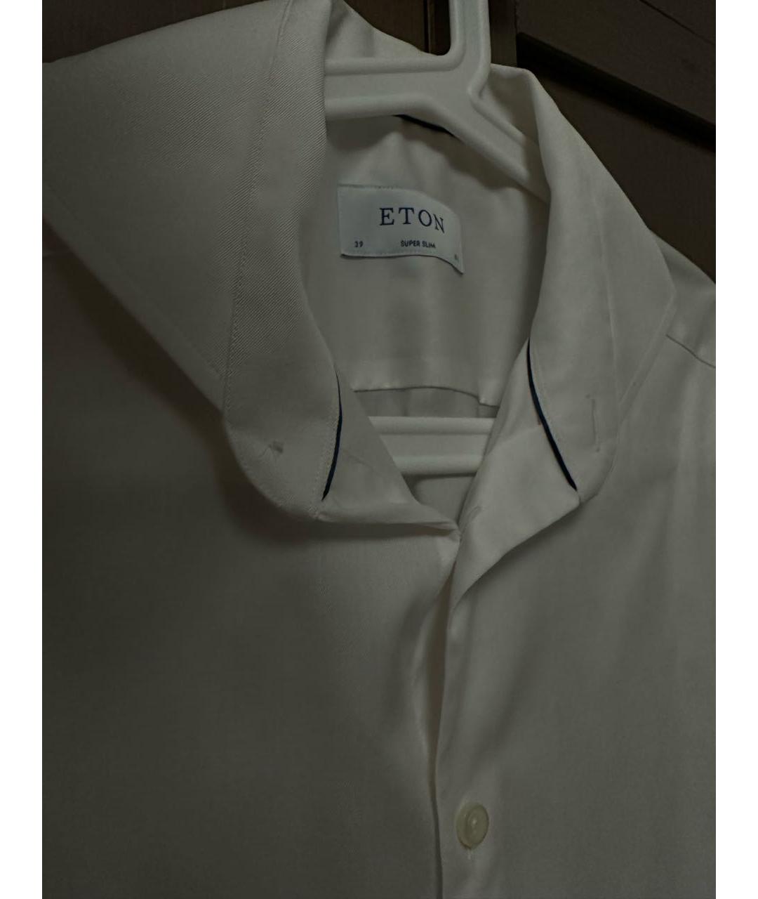 ETON Белая хлопковая классическая рубашка, фото 2