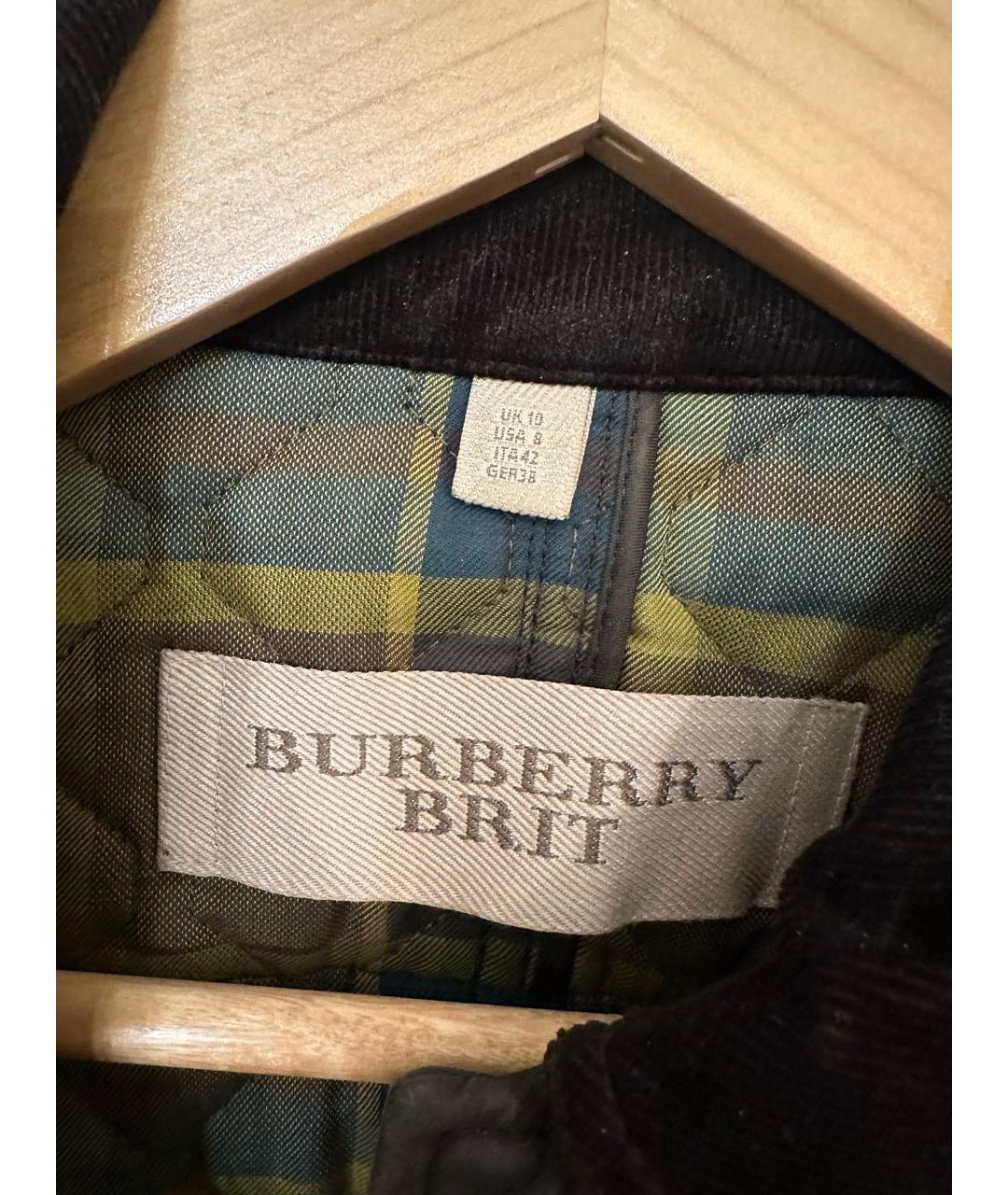 BURBERRY BRIT Хаки куртка, фото 3