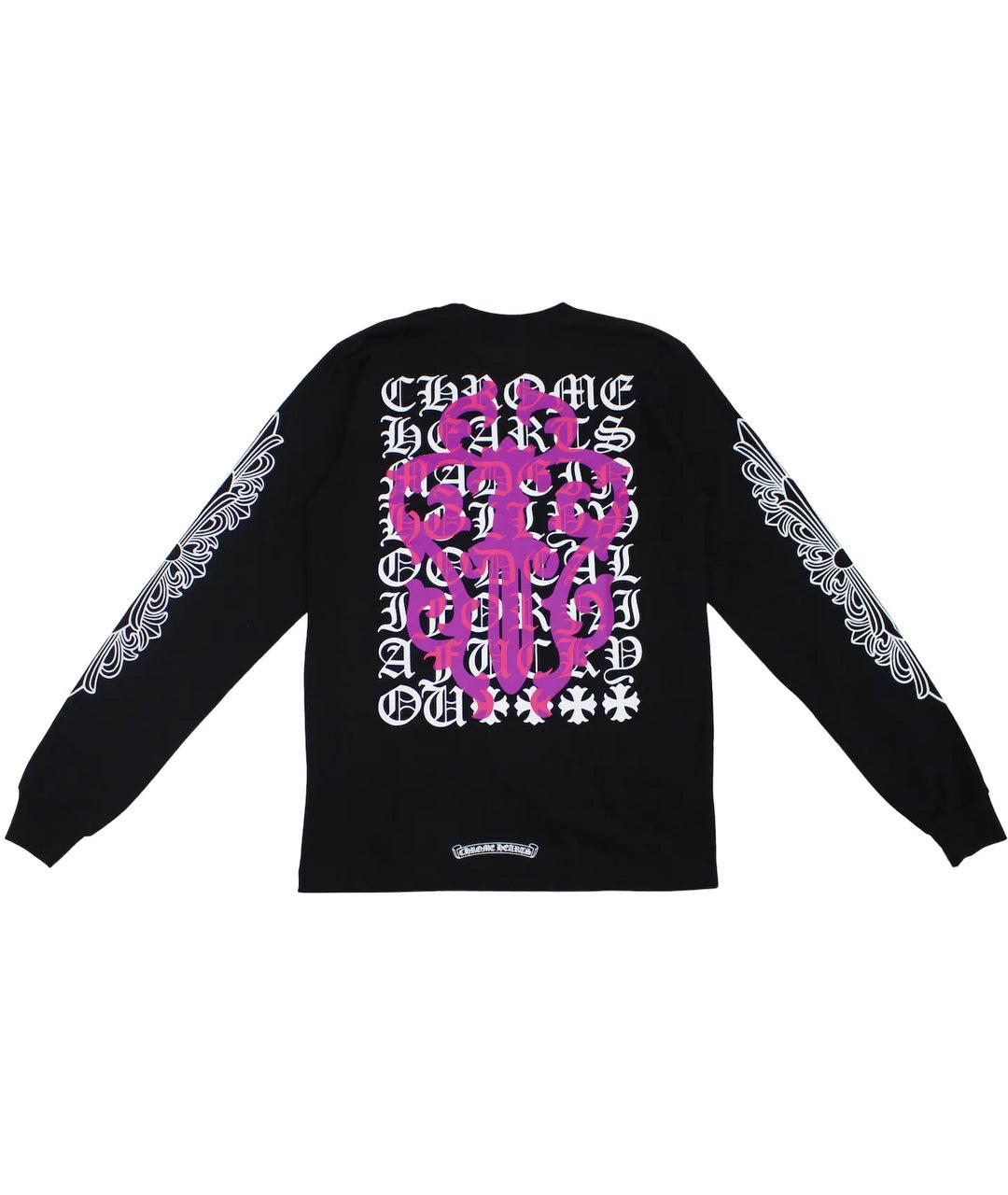 Pink chrome discount hearts long sleeve