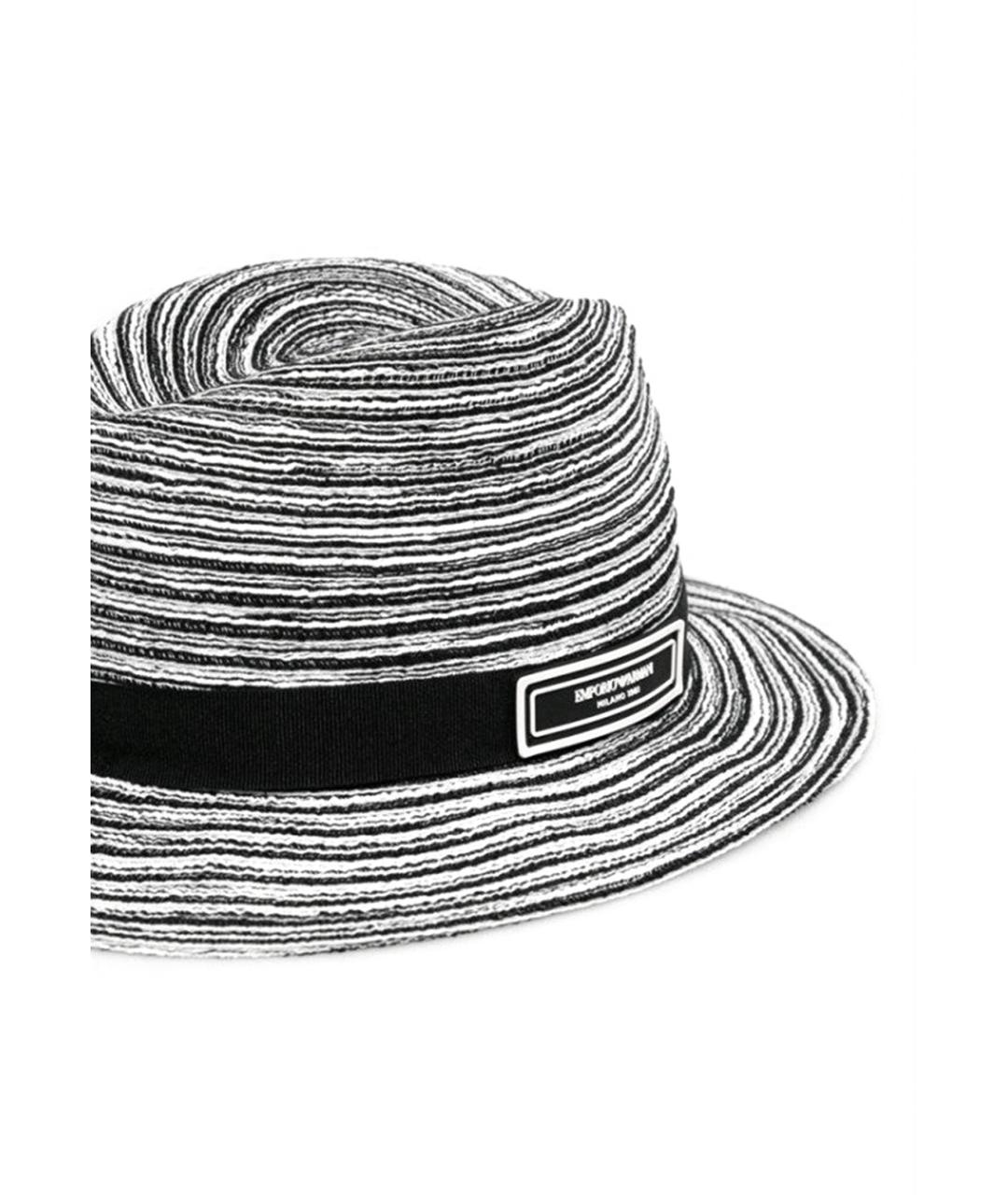 EMPORIO ARMANI Черная синтетическая шляпа, фото 3