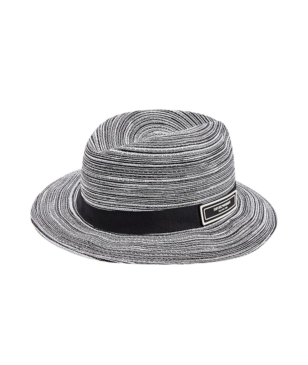 EMPORIO ARMANI Черная синтетическая шляпа, фото 1
