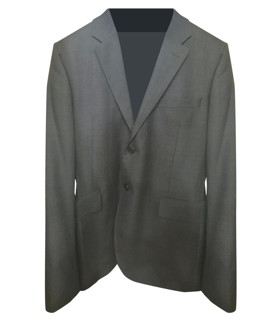 GIVENCHY Серый шерстяной пиджак, фото 1