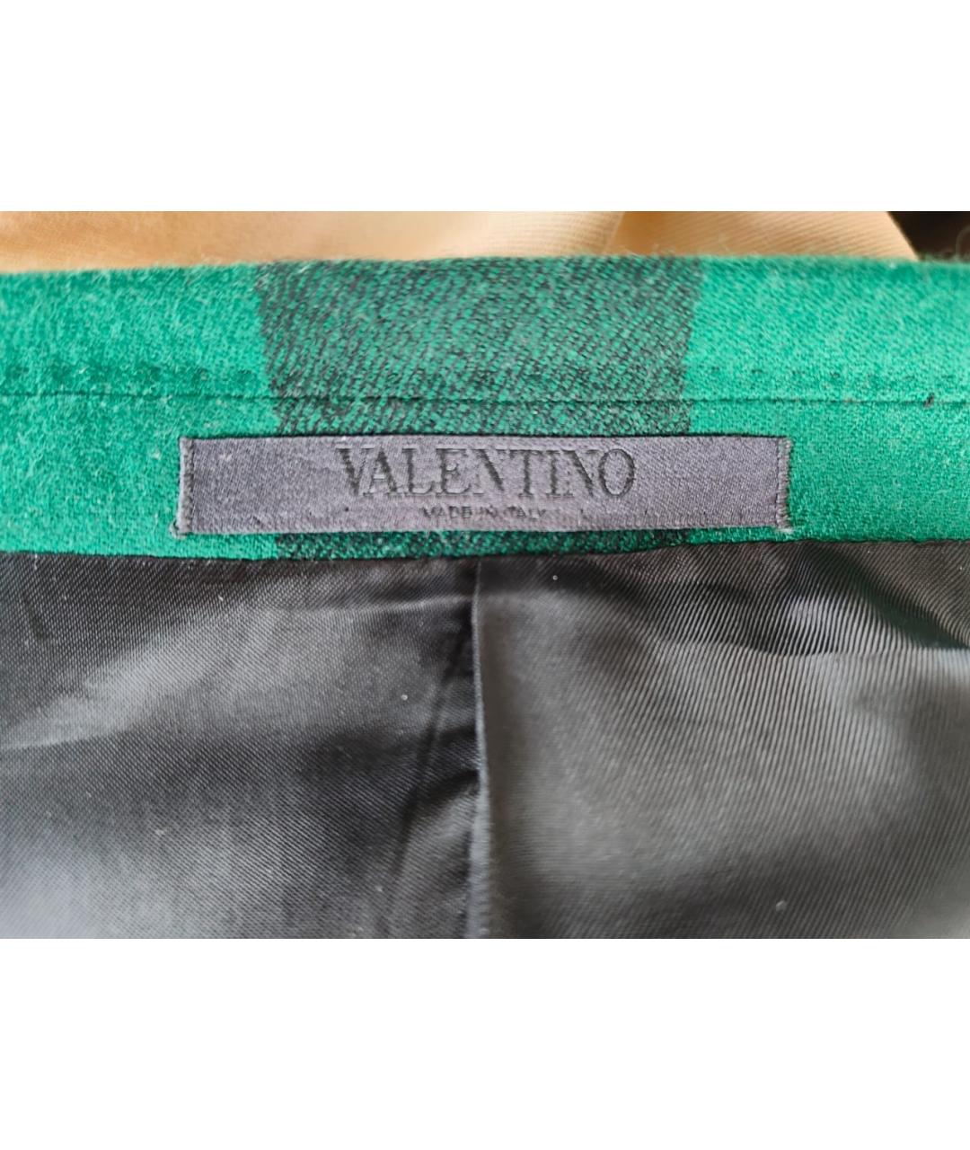 VALENTINO Зеленый шерстяной пиджак, фото 5