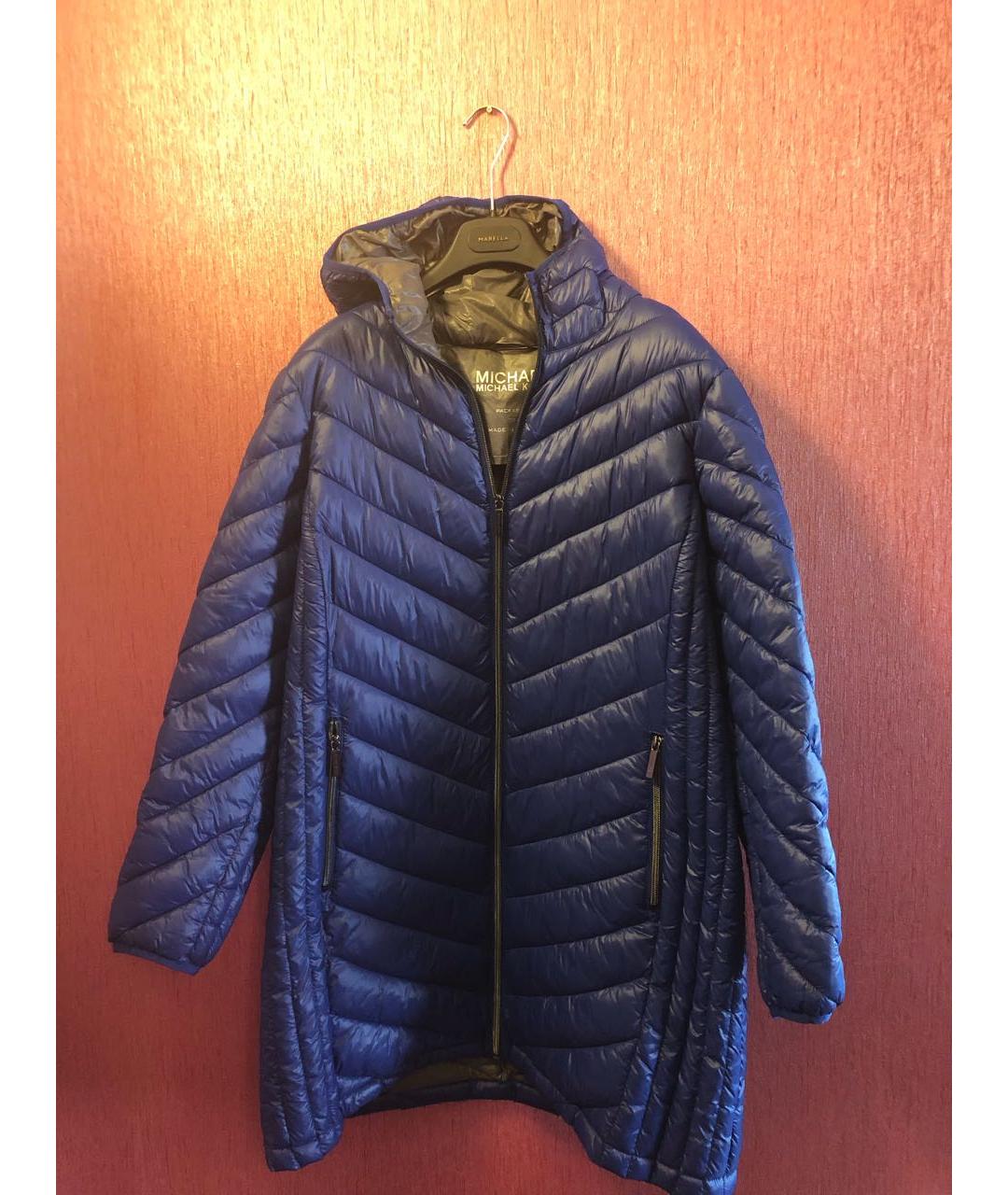 MICHAEL KORS Синий пуховик, фото 7