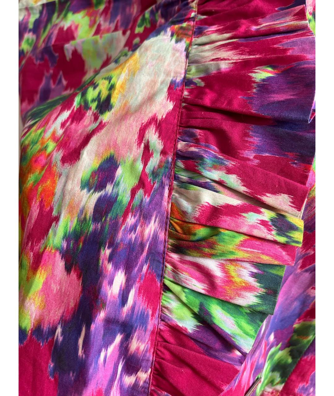 MSGM KIDS Розовая хлопковая юбка, фото 4