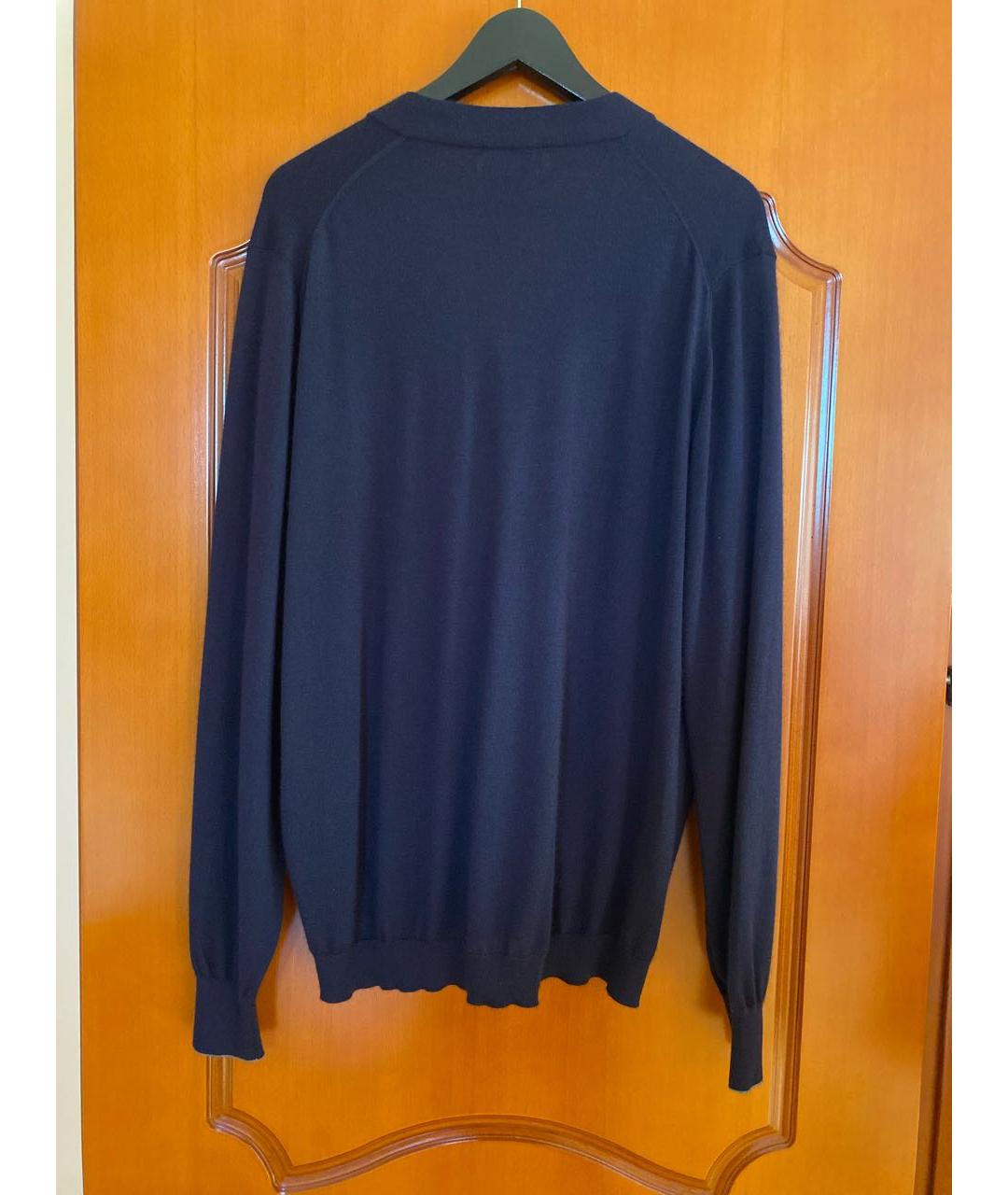 BRUNELLO CUCINELLI Темно-синий кашемировый кардиган, фото 2