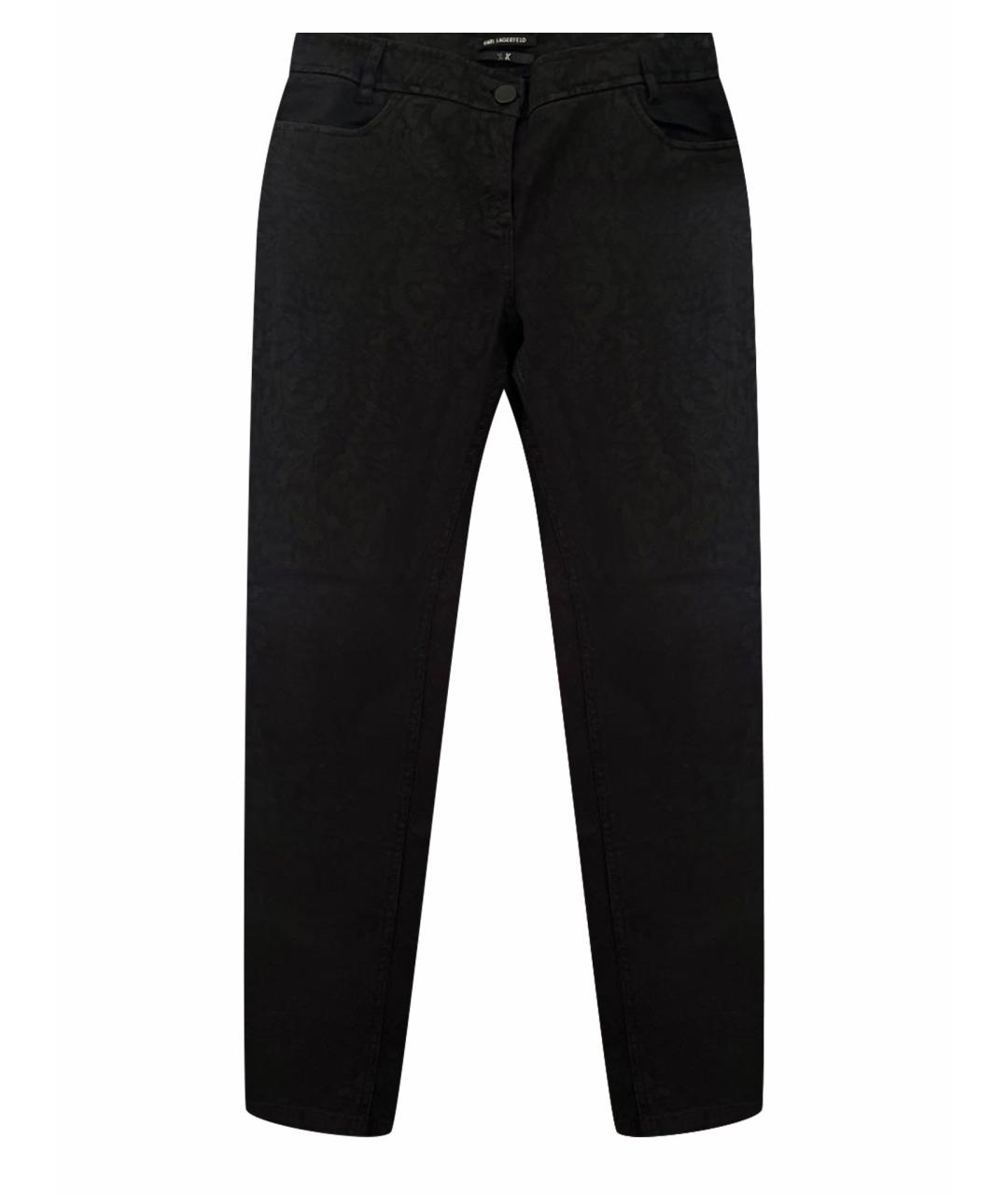 KARL LAGERFELD Черные джинсы слим, фото 1