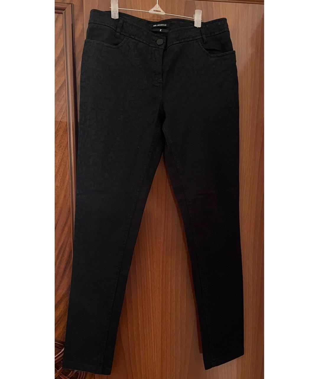 KARL LAGERFELD Черные джинсы слим, фото 5