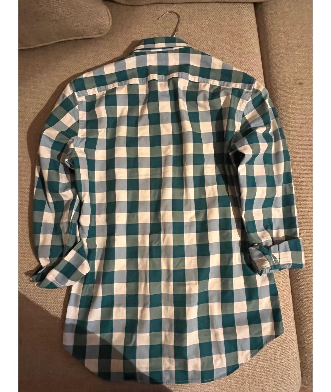 BURBERRY Хлопковая кэжуал рубашка, фото 2
