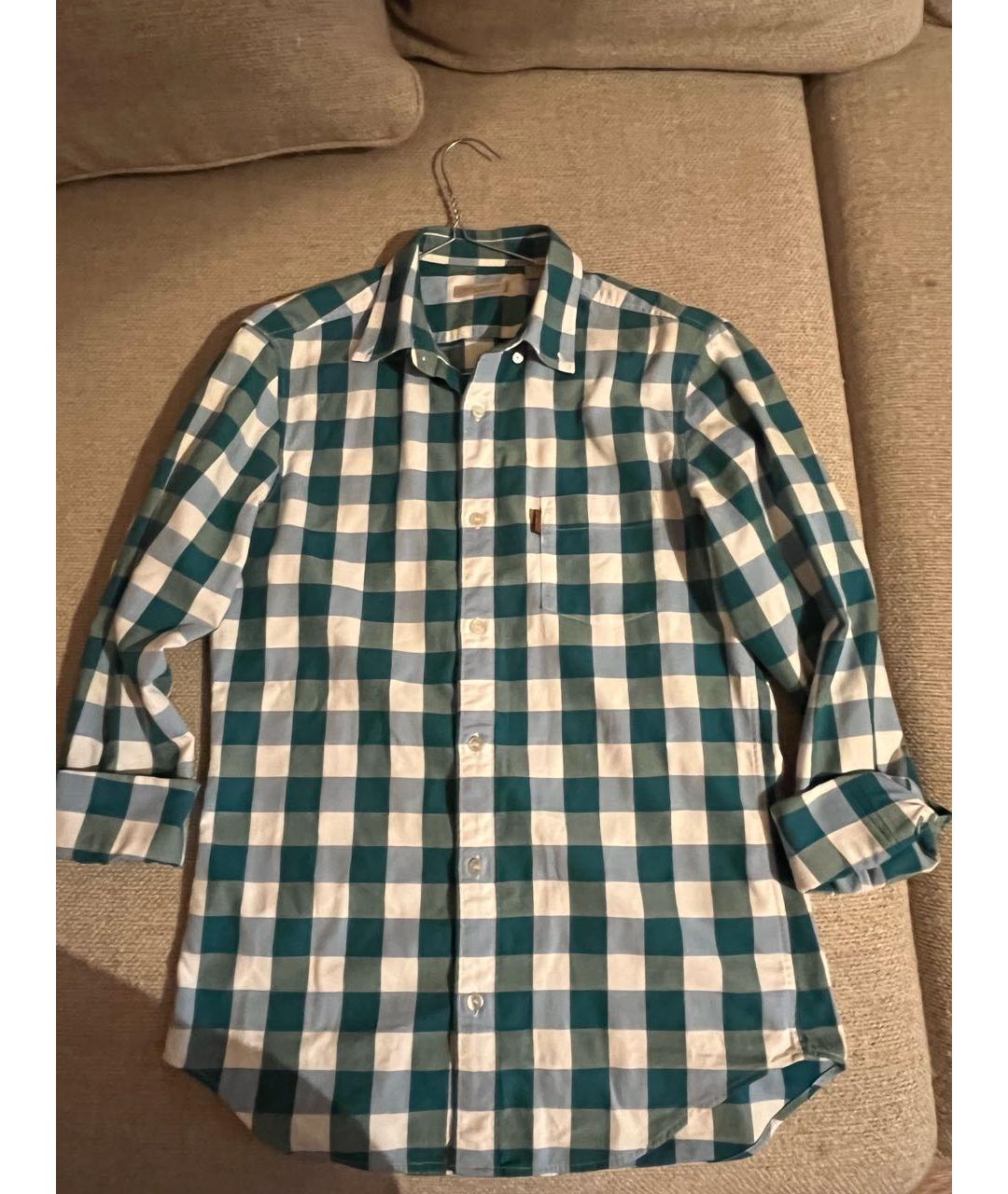 BURBERRY Хлопковая кэжуал рубашка, фото 5