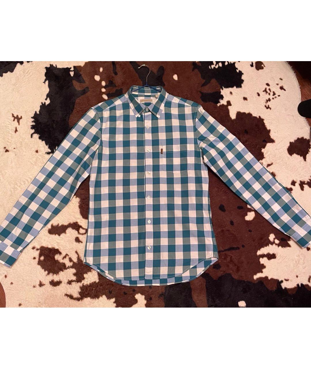 BURBERRY Хлопковая кэжуал рубашка, фото 7