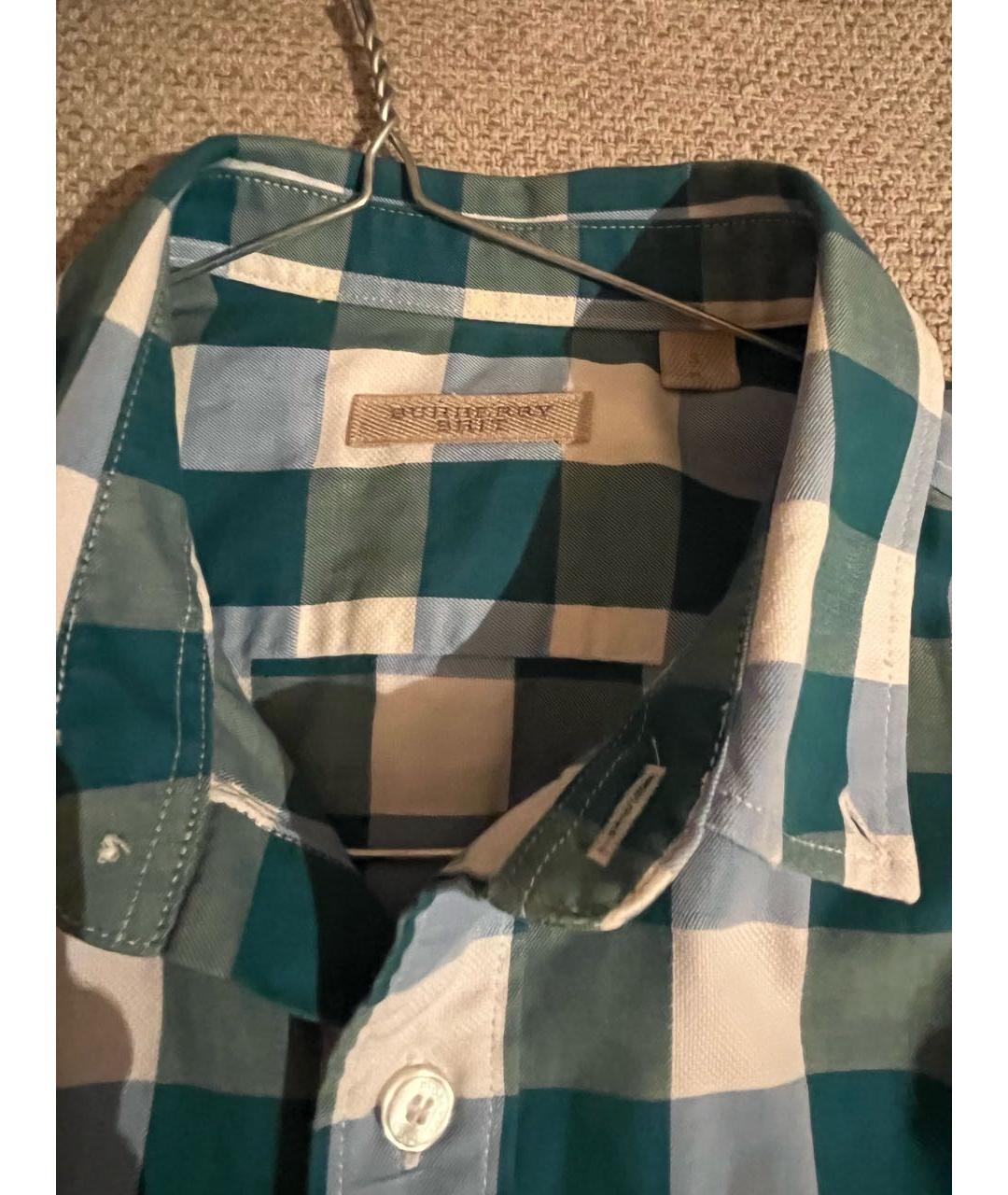 BURBERRY Хлопковая кэжуал рубашка, фото 3