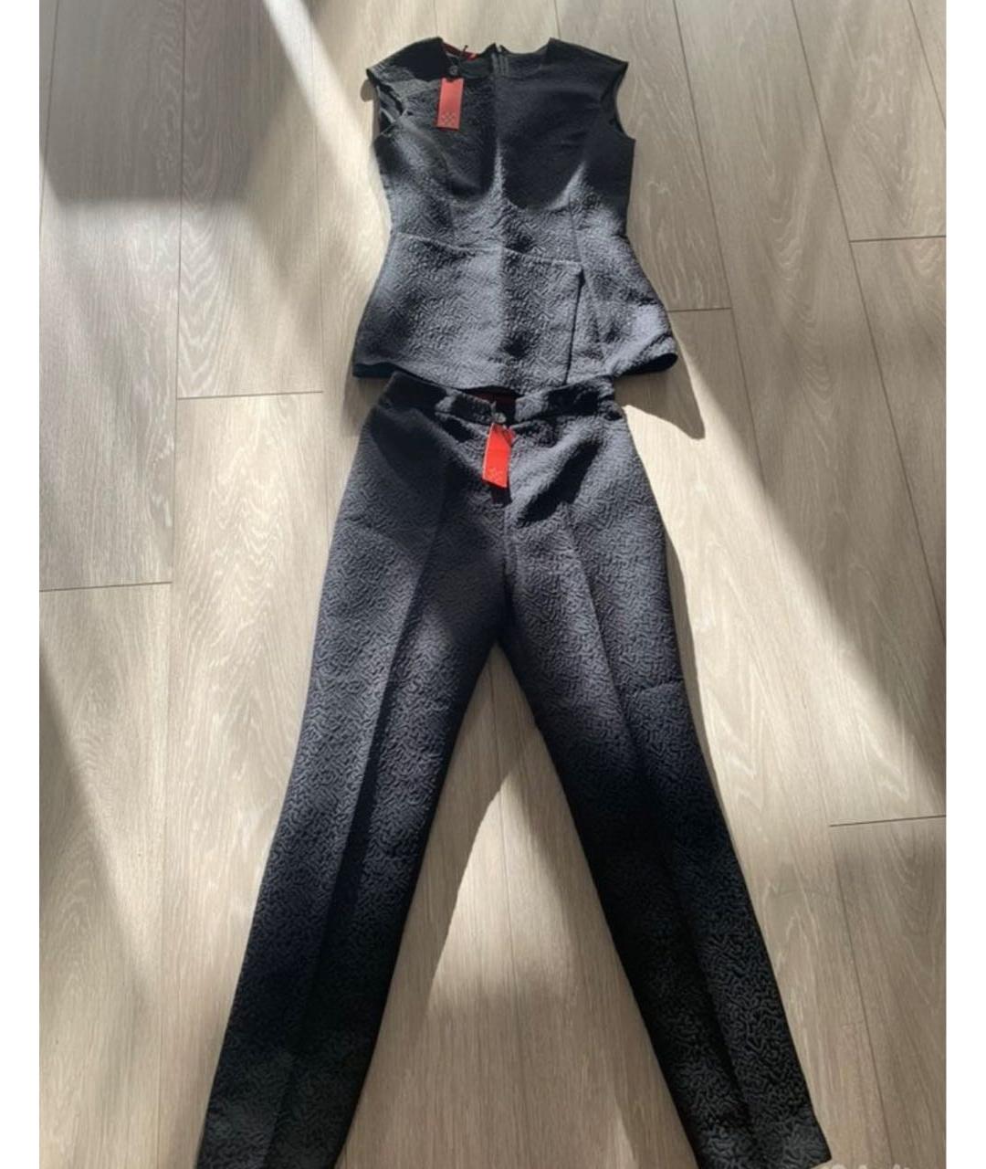 CAROLINA HERRERA Черный костюм с брюками, фото 4