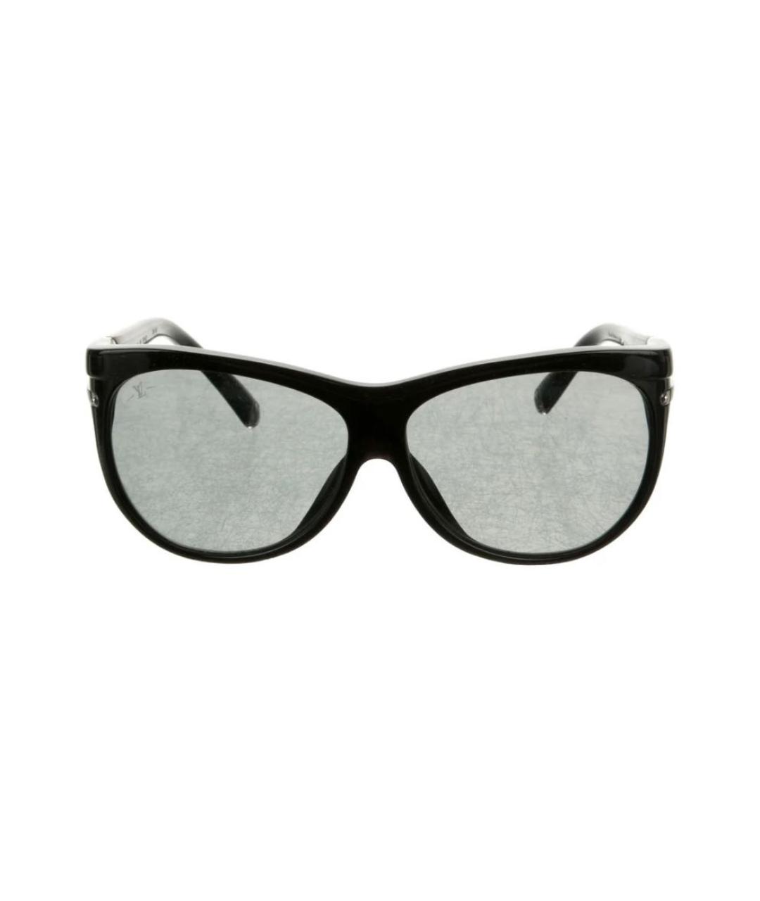 LOUIS VUITTON PRE-OWNED Черные пластиковые солнцезащитные очки, фото 9