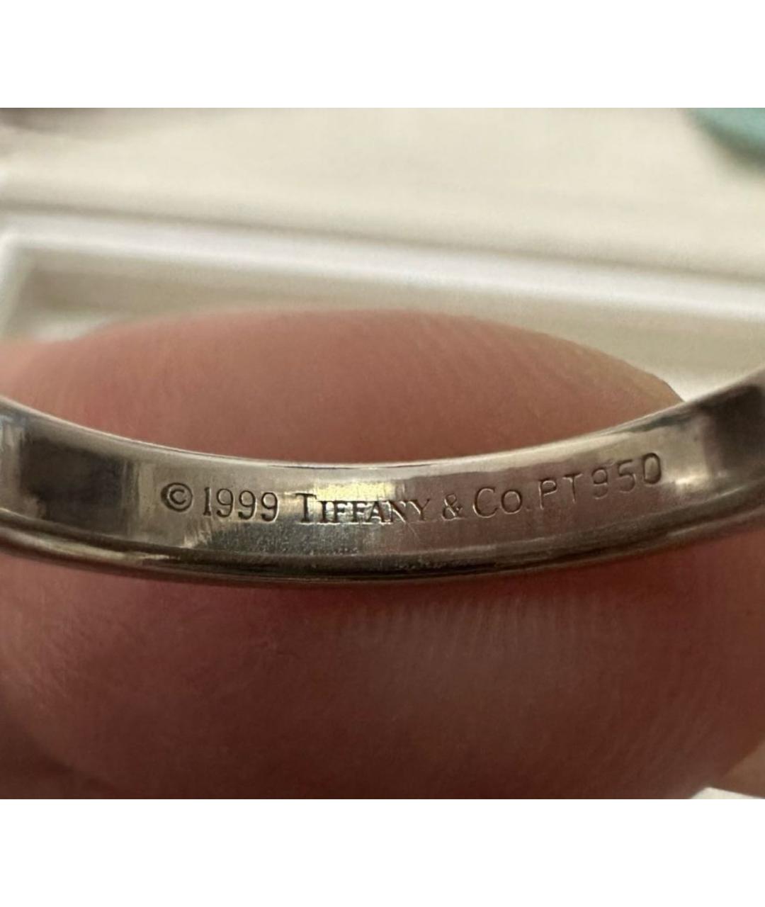 TIFFANY&CO Платиновое кольцо, фото 4