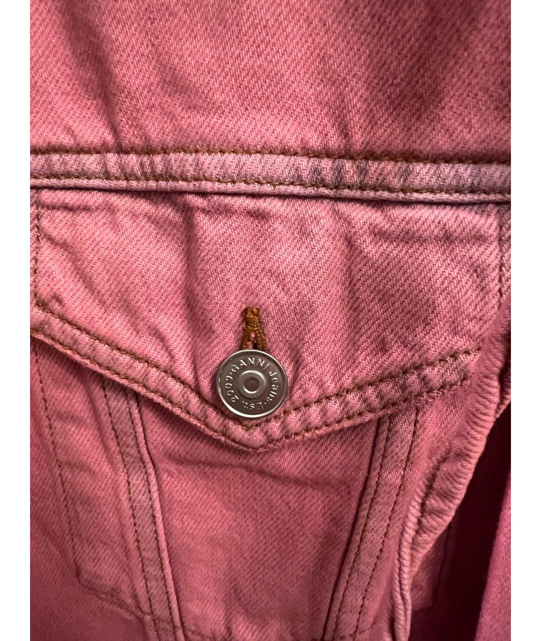 GANNI Розовая деним куртка, фото 4