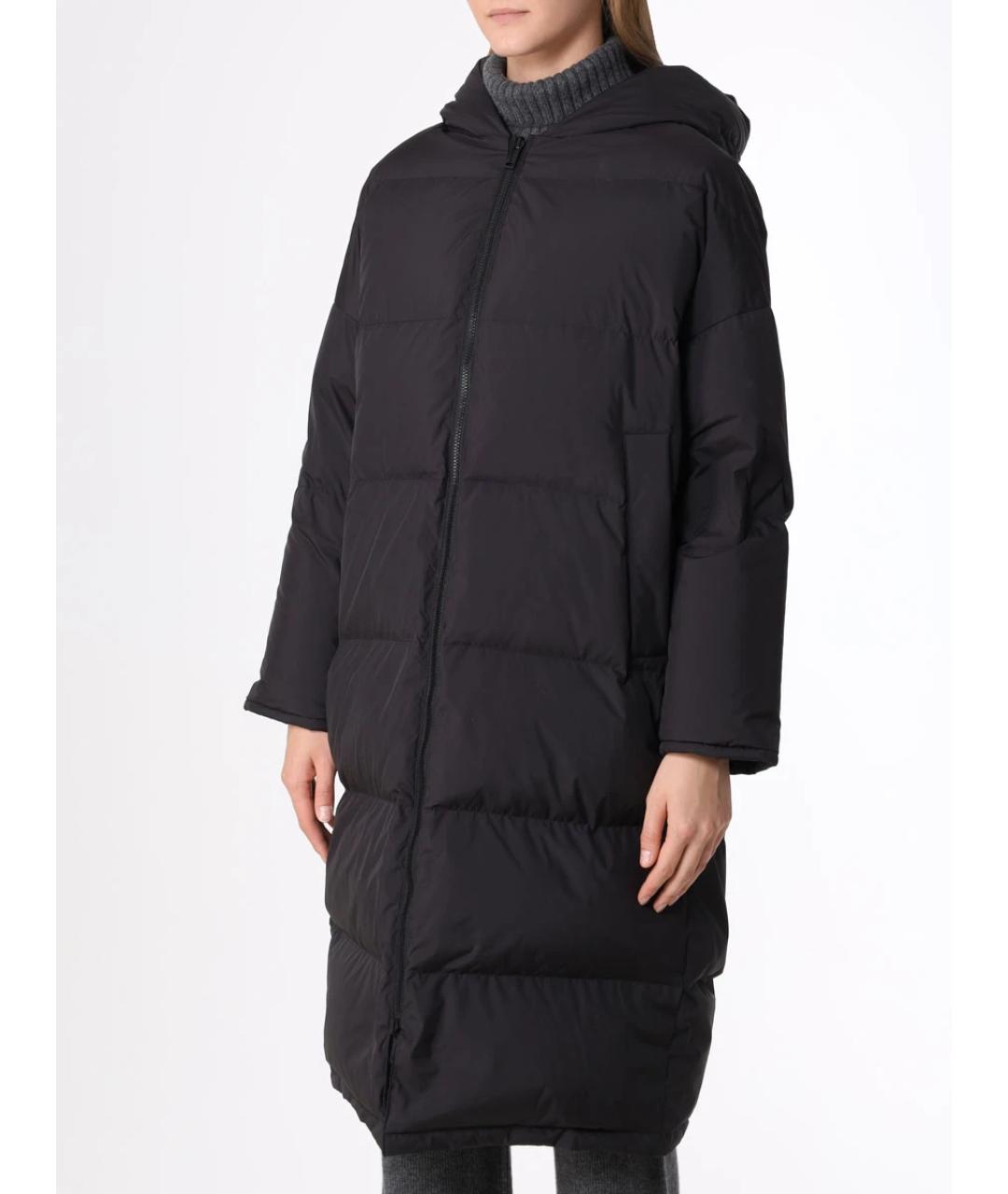 YVES SALOMON Черный пуховик, фото 4