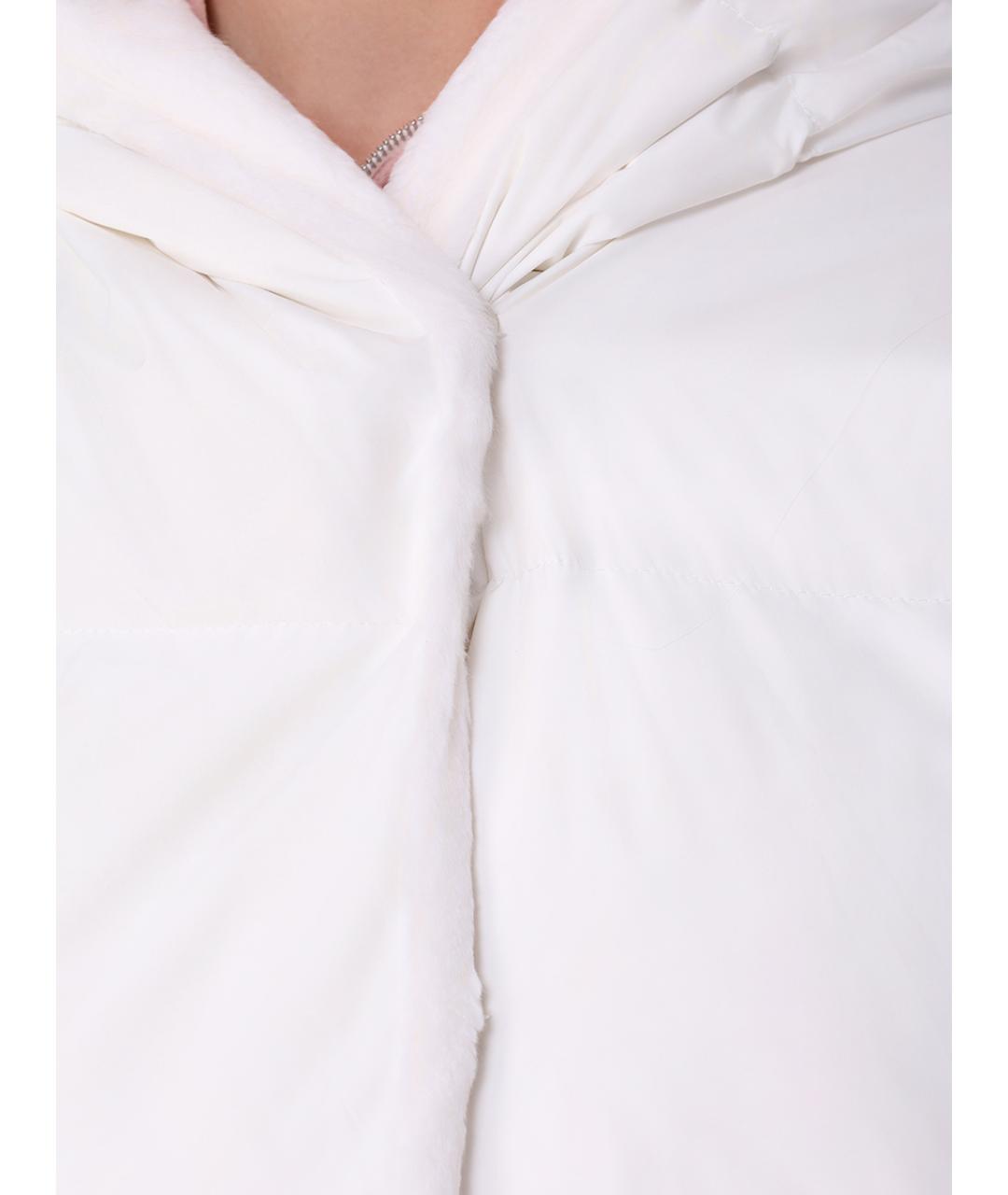 YVES SALOMON Белый пуховик, фото 5