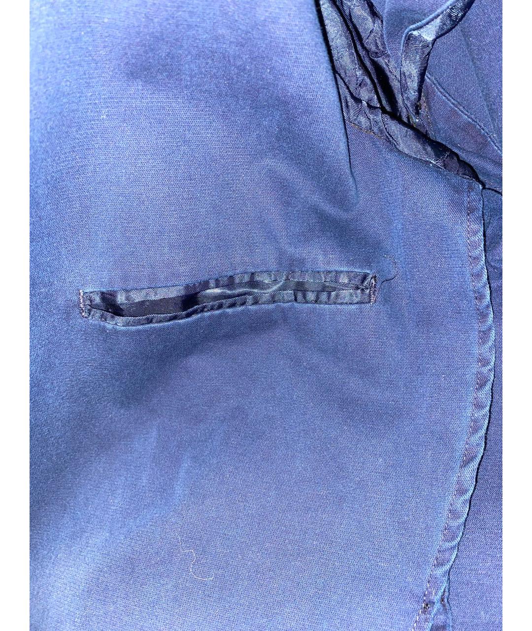 ETRO Синий хлопковый пиджак, фото 6
