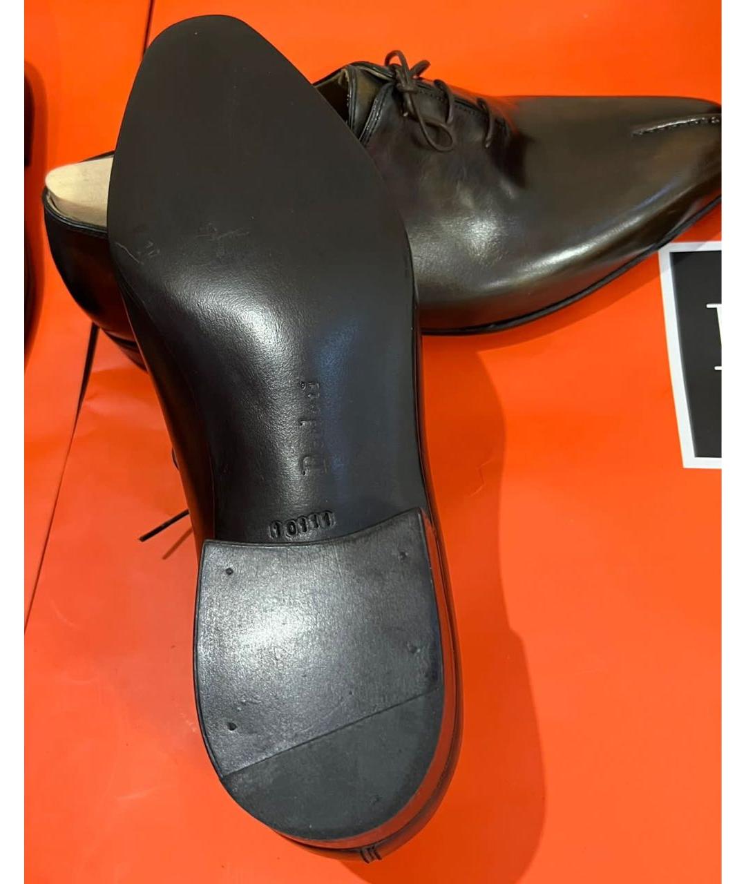 BERLUTI Коричневые кожаные туфли, фото 6