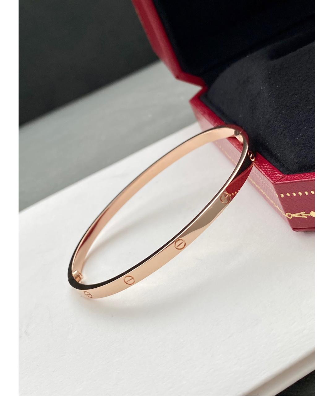 CARTIER Золотой браслет из розового золота, фото 2