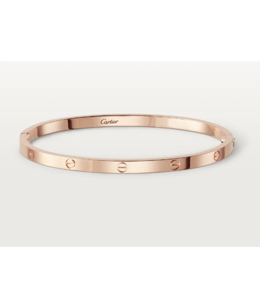 CARTIER Золотой браслет из розового золота, фото 5