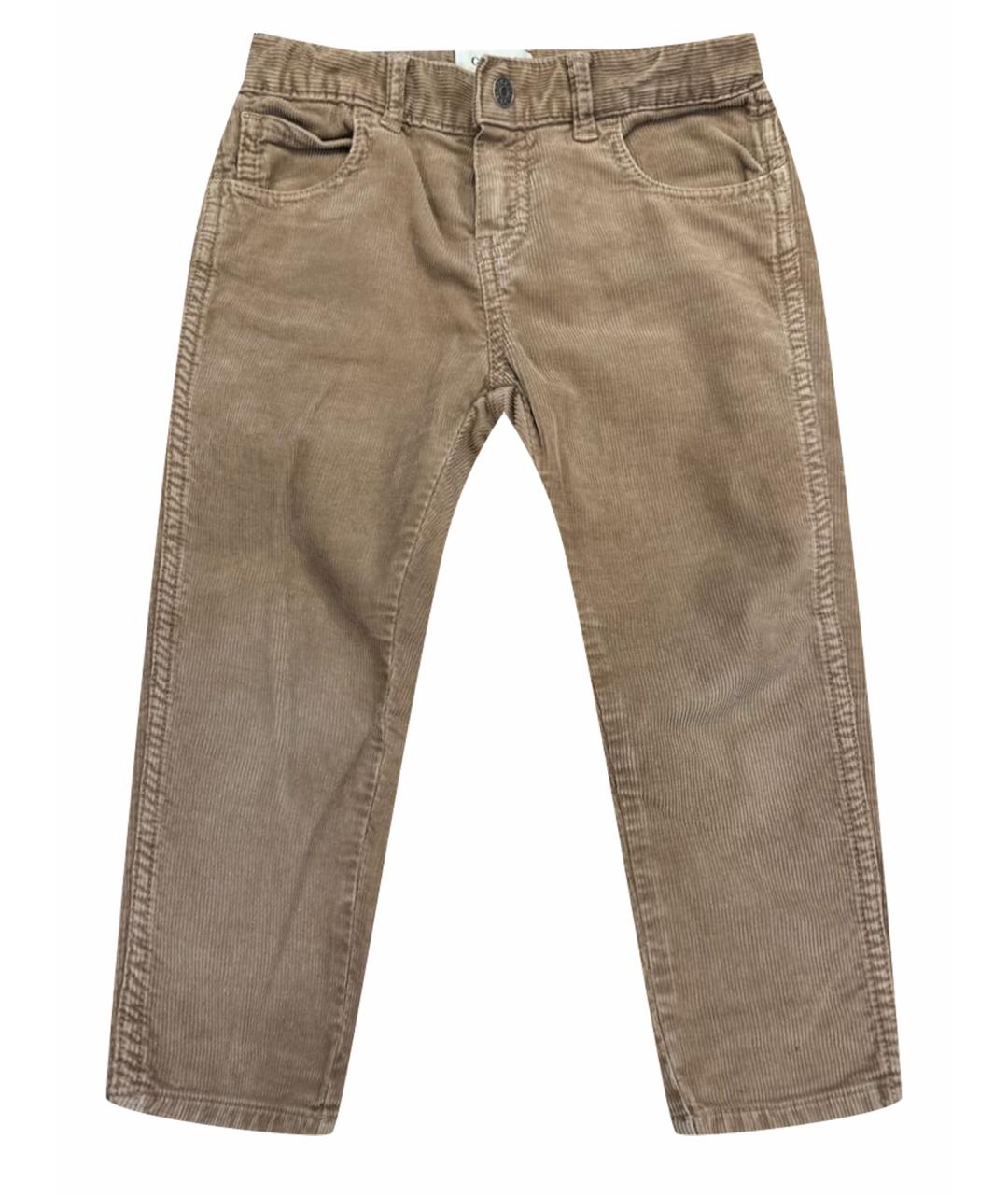 GUCCI KIDS Коричневые брюки и шорты, фото 1