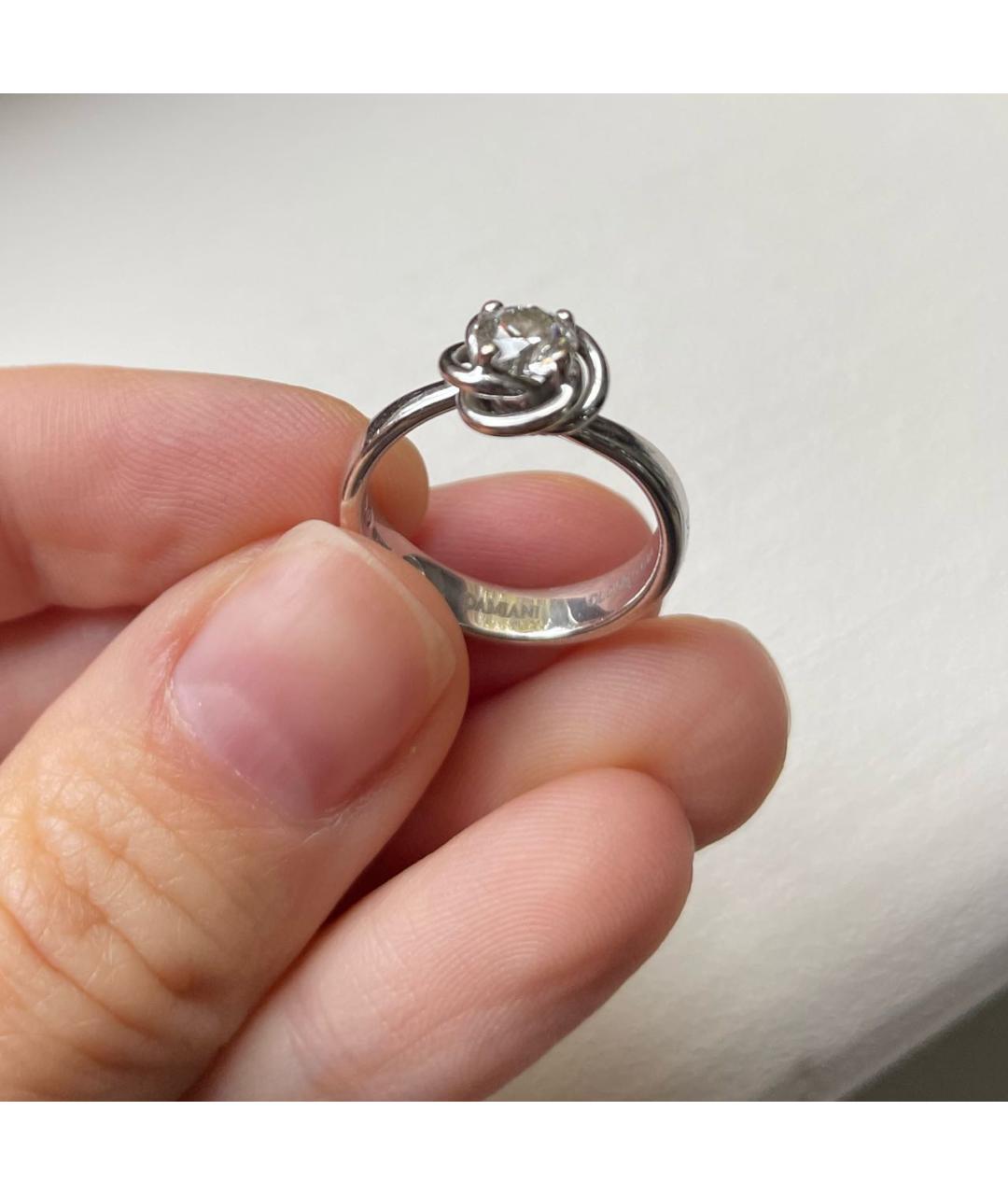 DAMIANI Белое кольцо из белого золота, фото 2