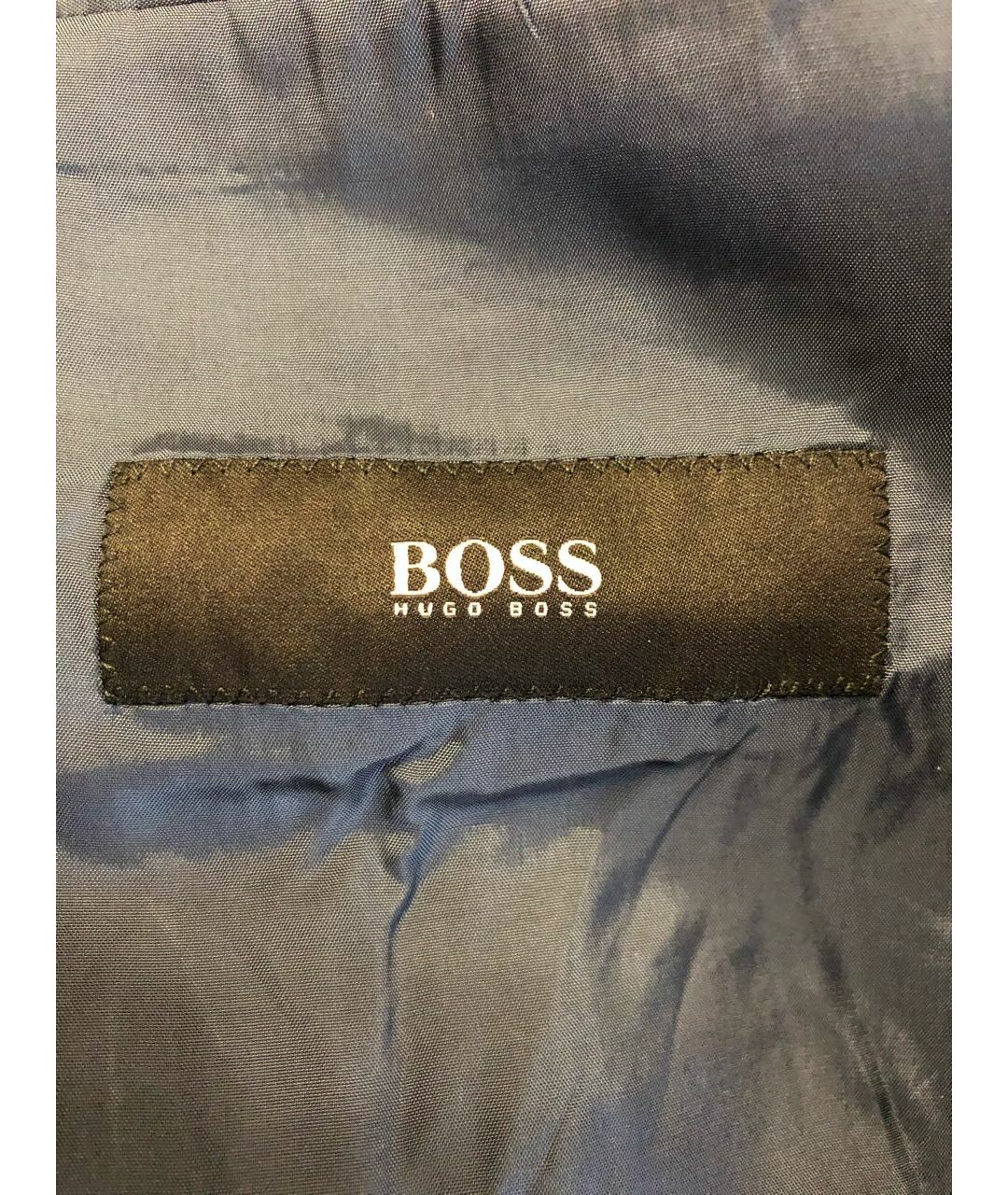 HUGO BOSS Темно-синий кашемировый пиджак, фото 2