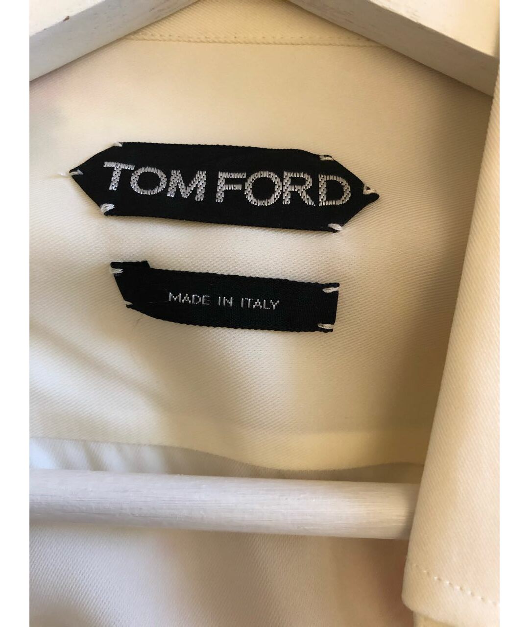 TOM FORD Бежевая классическая рубашка, фото 3