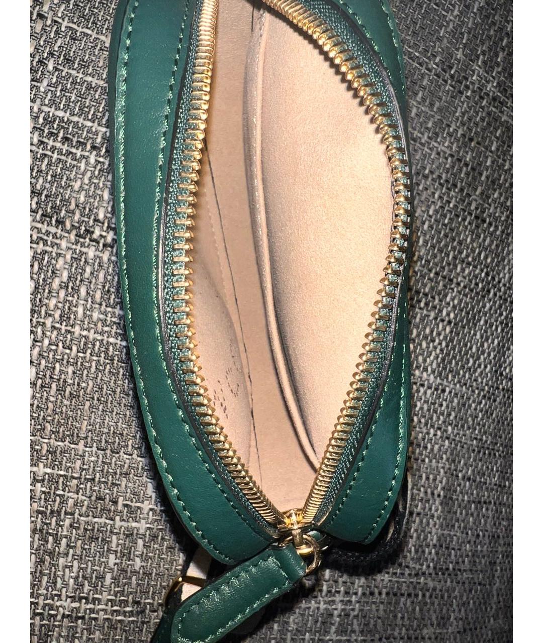 STELLA MCCARTNEY Зеленая поясная сумка из искусственной кожи, фото 6