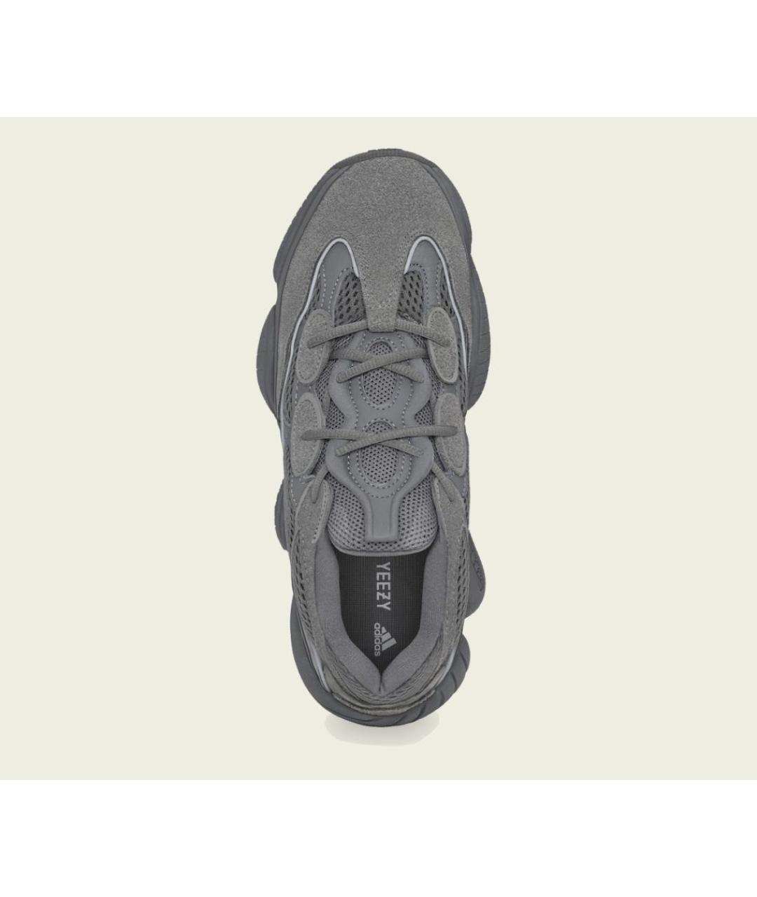 ADIDAS YEEZY Антрацитовые кроссовки, фото 4