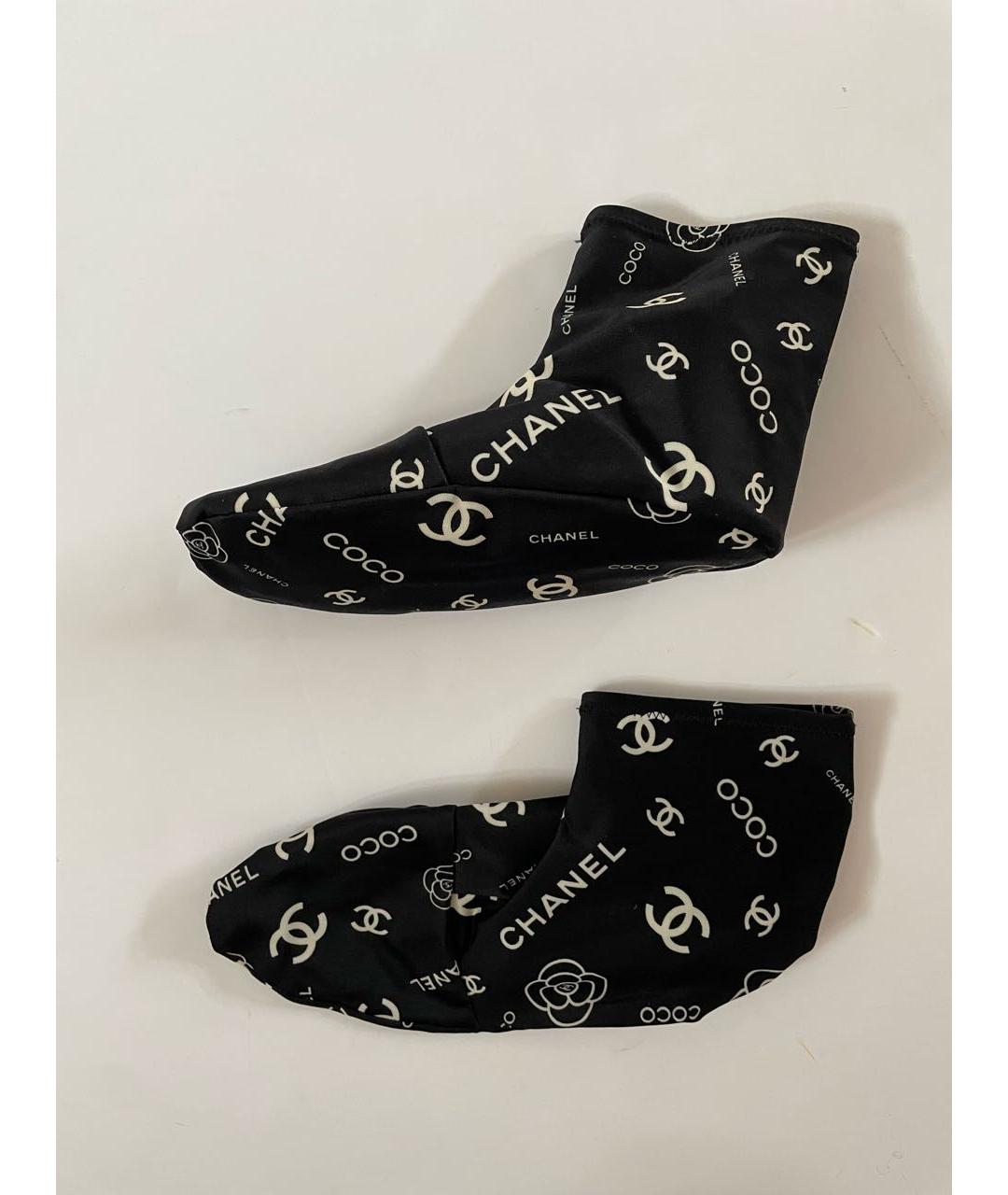 CHANEL Черные носки, чулки и колготы, фото 7
