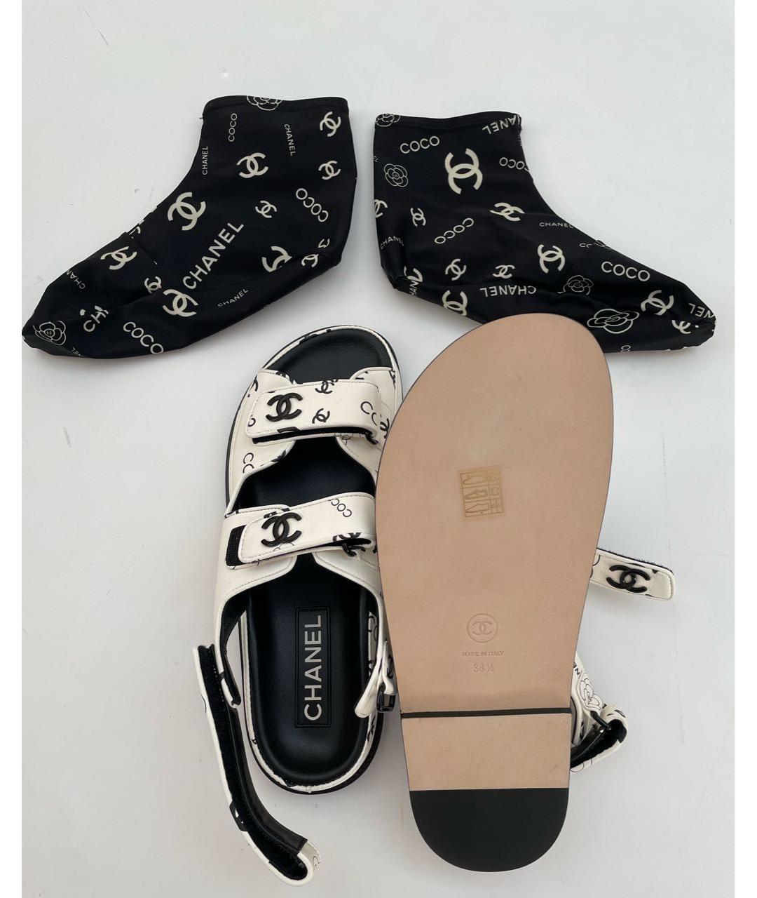 CHANEL Черные носки, чулки и колготы, фото 3