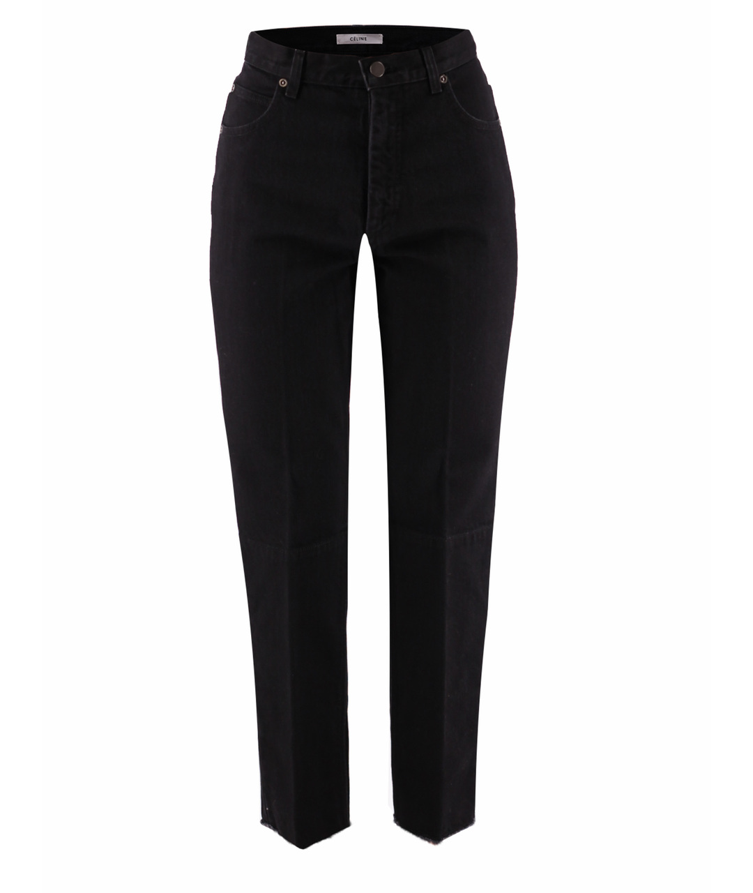 CELINE PRE-OWNED Черные прямые джинсы, фото 1