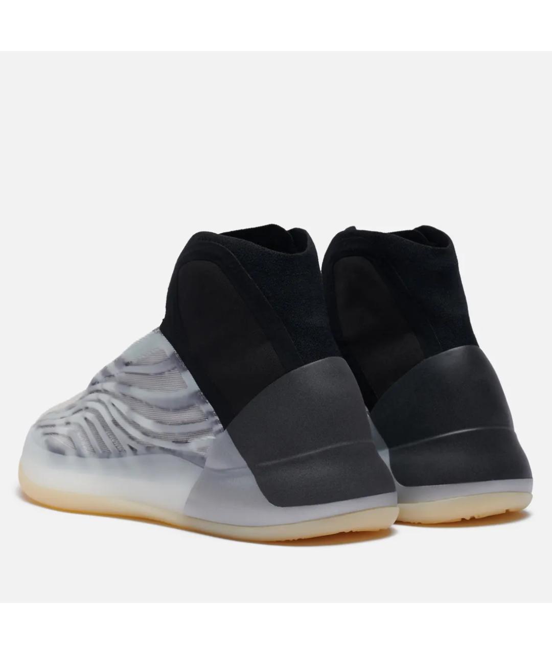 ADIDAS YEEZY Серые высокие кроссовки / кеды, фото 4