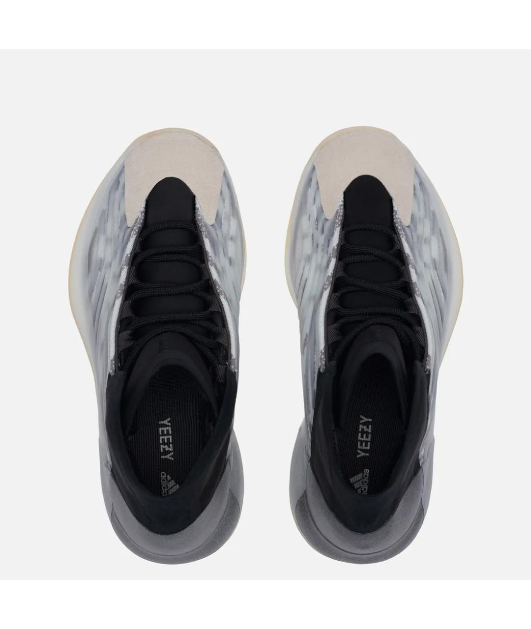 ADIDAS YEEZY Серые высокие кроссовки / кеды, фото 3