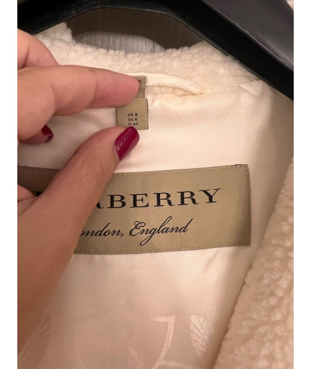 BURBERRY Мульти полиэстеровая куртка, фото 3