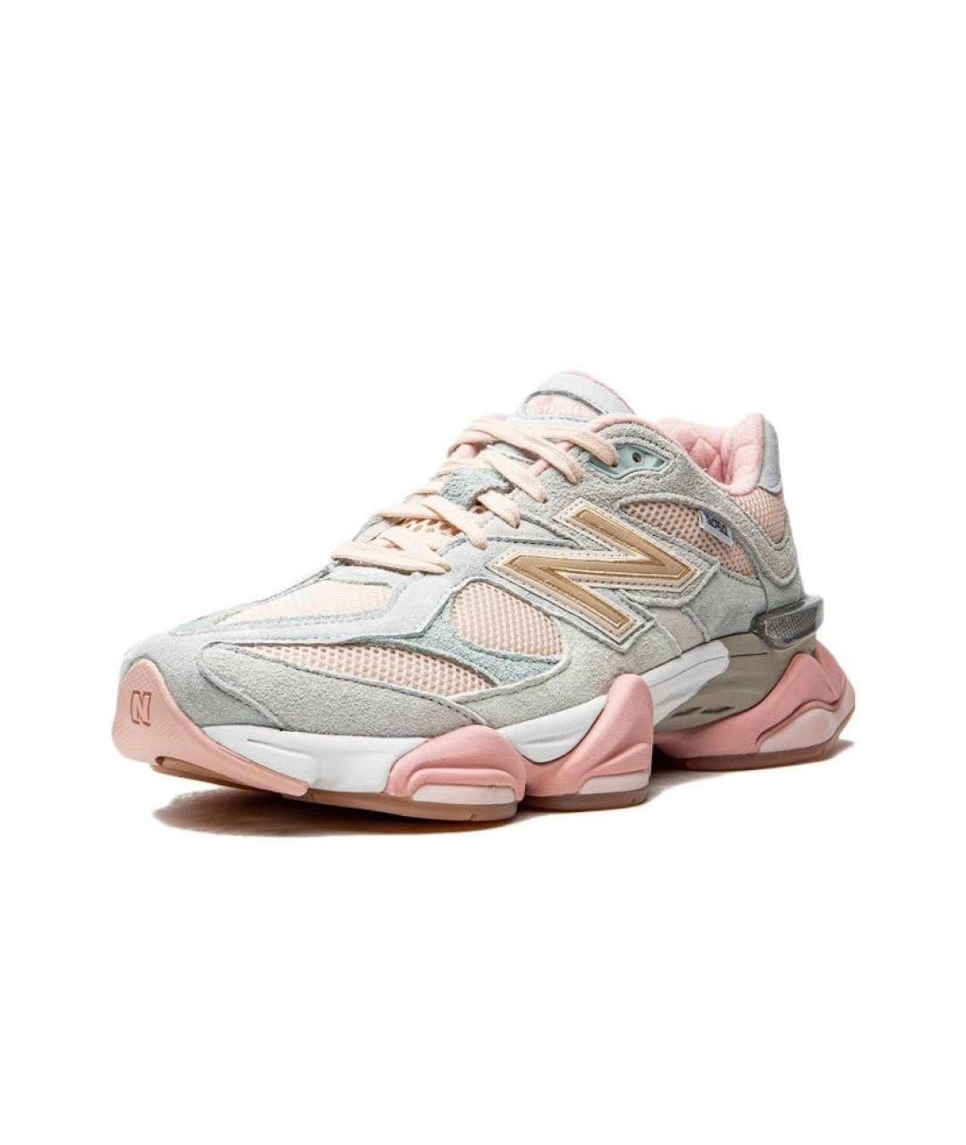 NEW BALANCE Голубые замшевые низкие кроссовки / кеды, фото 2