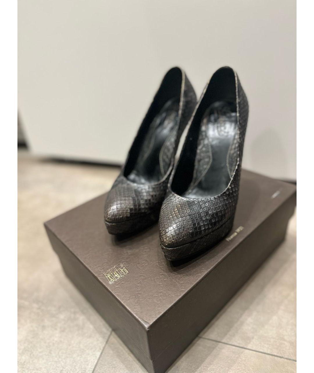 GUCCI Мульти туфли из экзотической кожи, фото 2