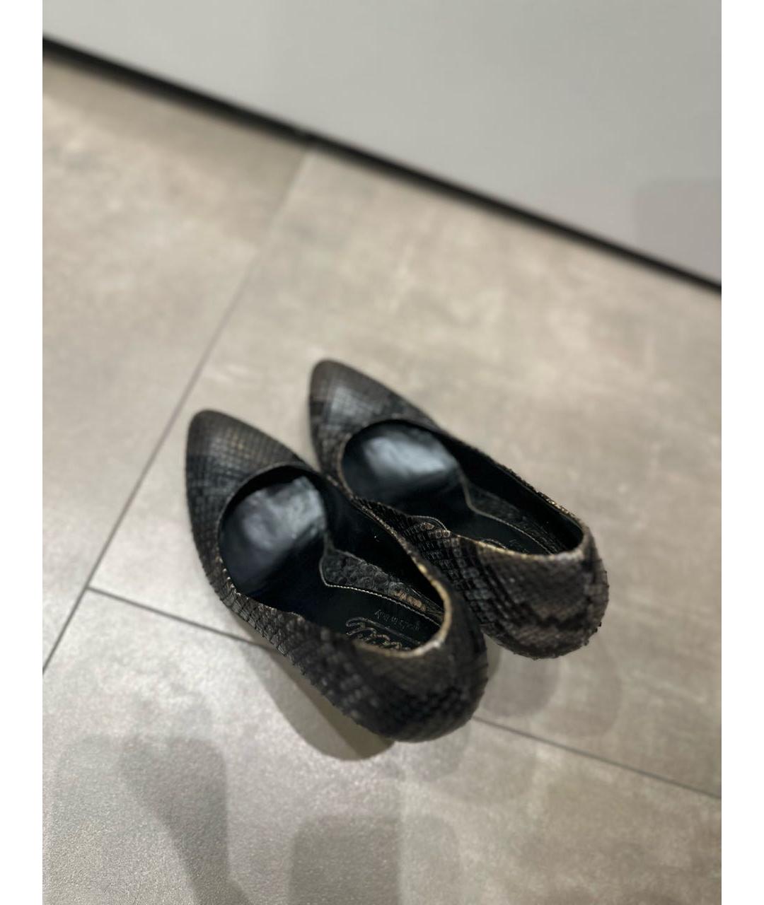 GUCCI Мульти туфли из экзотической кожи, фото 3