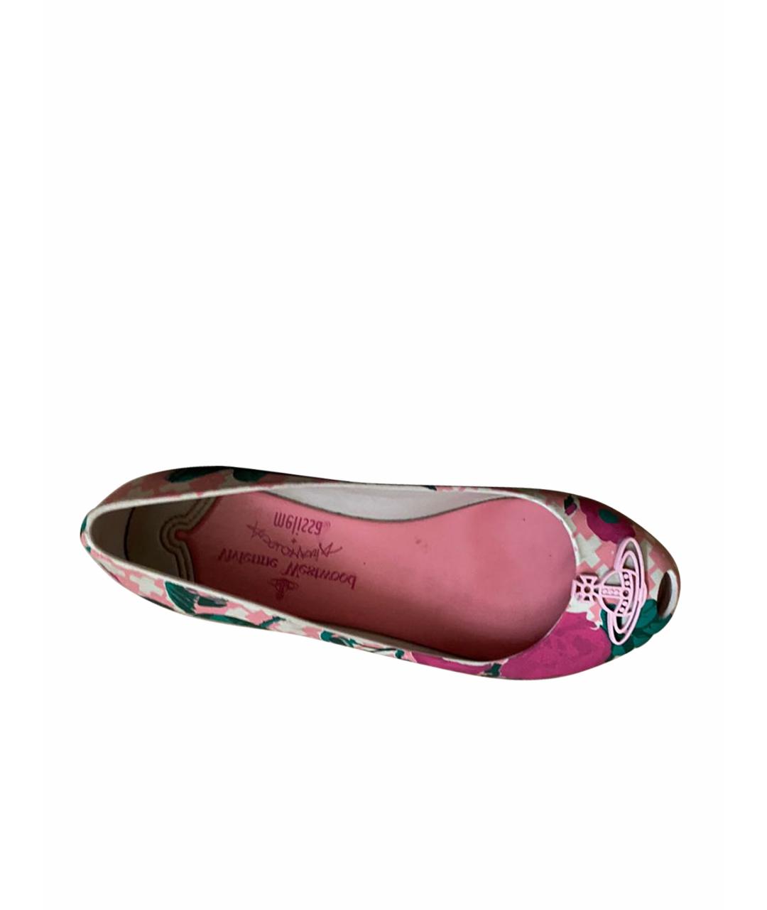 VIVIENNE WESTWOOD Мульти резиновые балетки, фото 1